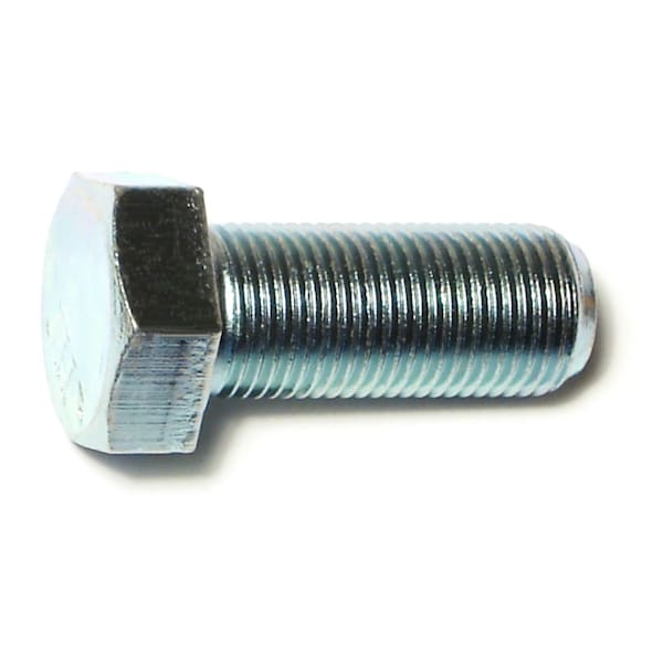 Midwest Fastener Grade 5, 5/8"-18 Hex Head Cap Screw, Zinc Plated Steel, 1-1/2 in L, 25 PK 00568 - main
